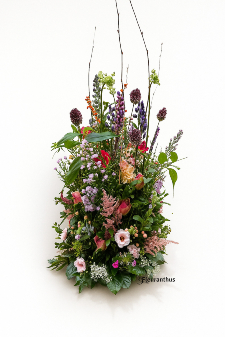 Rouwbloemstuk Vlindertuin