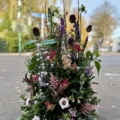 Rouwbloemstuk Vlindertuin